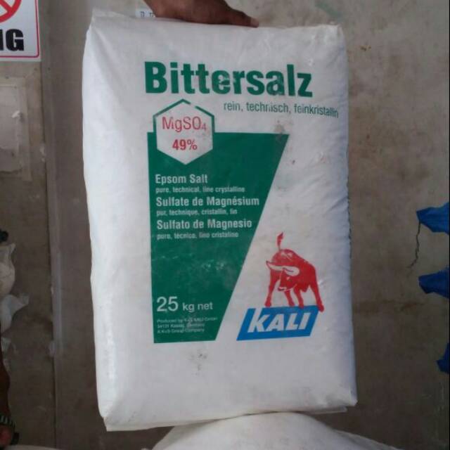 Epsom Salt / Magnesium Sulfat / Magnesium Sulphate / MgSO4 / Garam Inggris 500Gram