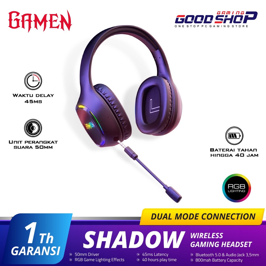 Gamen Shadow BT - Gaming HEadset