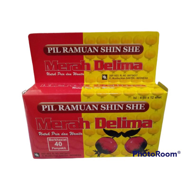 Jual OBAT RHEUMATIK MERAH DELIMA RAMUAN SHIN SHE | Shopee Indonesia