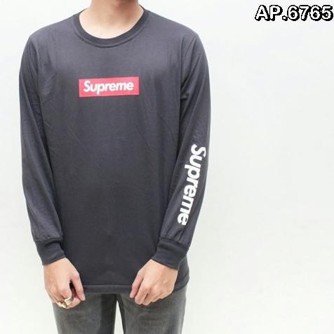 Jual Kaos Keren | Kaos Supreme - Lengan Panjang AP - 6765 / Baju Distro Murah / Kaos