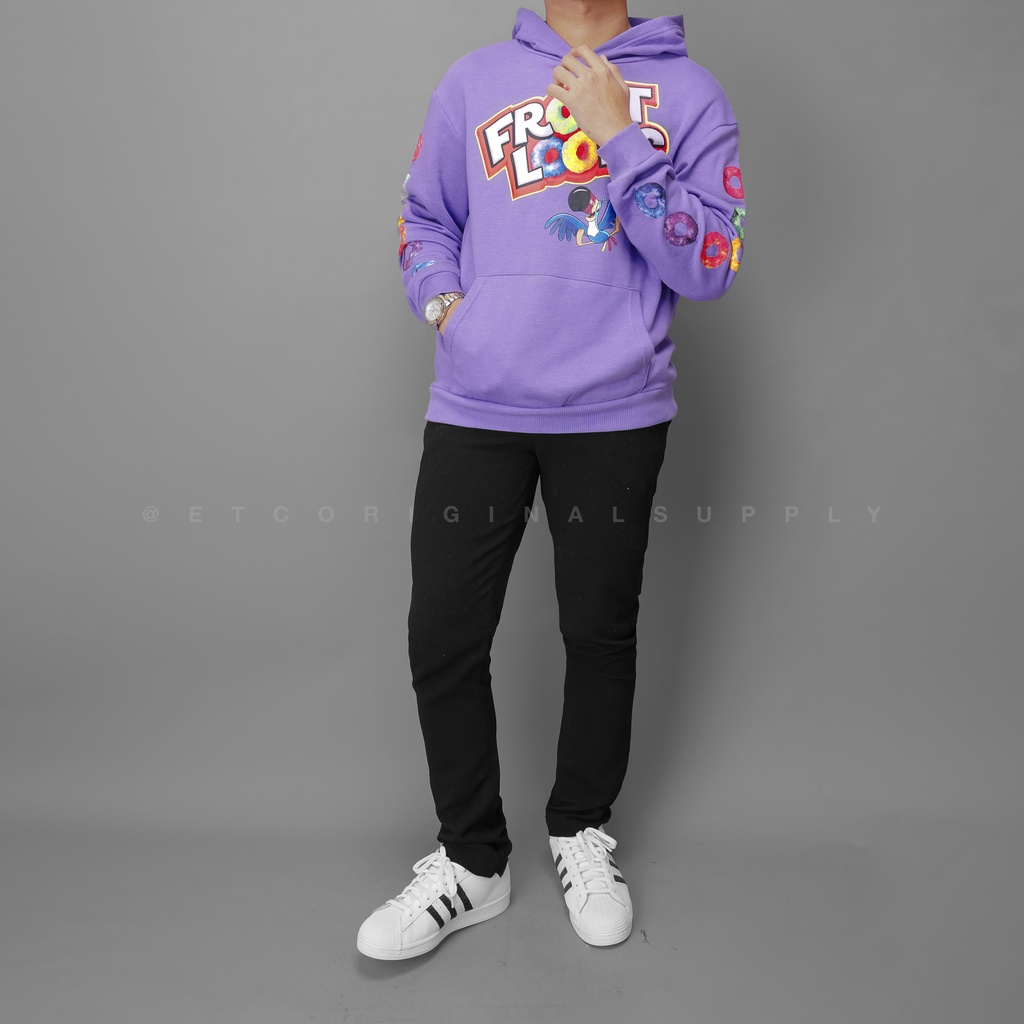 KLGGS Official Pullover Hoodie Froot Loops Purple