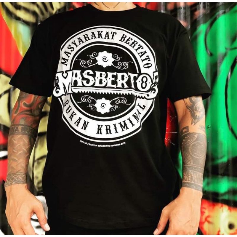 T-SHIRT MASBERTO KINGDOM 120% ORIGINAL