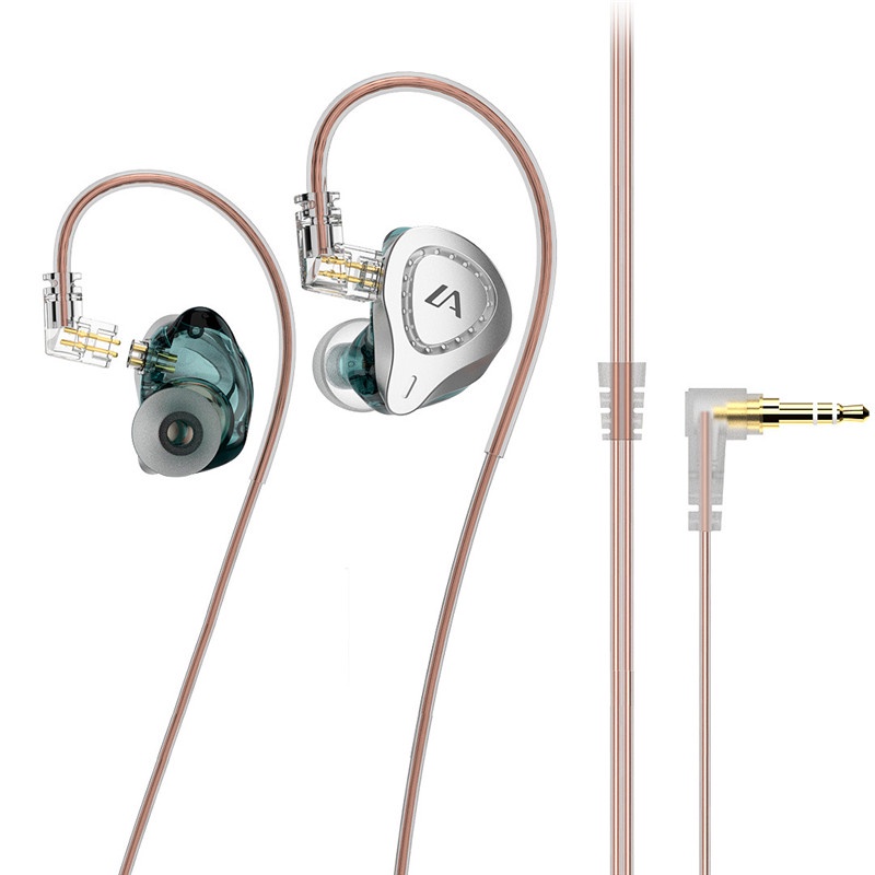 Bl03 Pro Earphone In ear Dinamis Bahan Metal Dengan Kabel Bisa Dilepas Untuk Olahraga