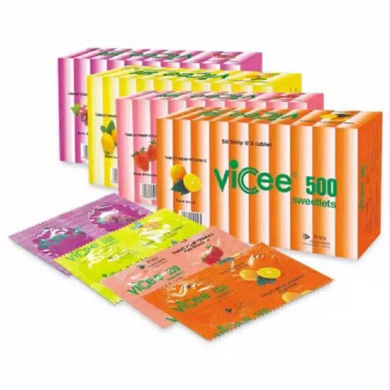 Vicee 500 vitamin C / VICEE C 500 lemon