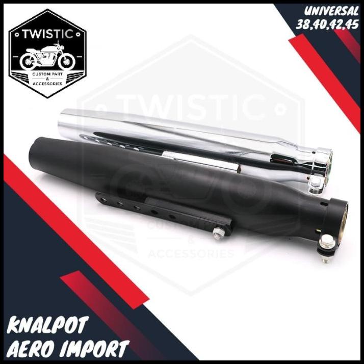 Knalpot Muffler Custom Aero Motor W175 Benelli Xsr 155 Harley