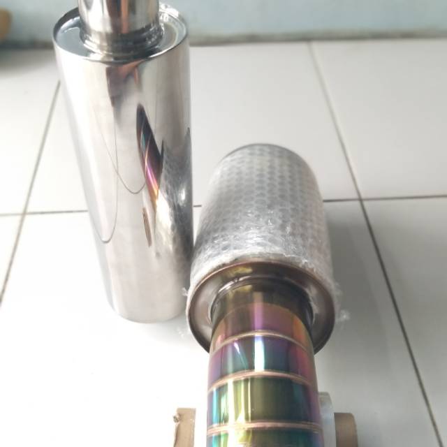 Knalpot racing mobil Brio jazz fulset