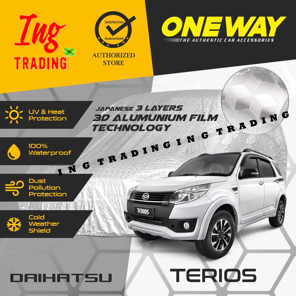 Cover Sarung Mobil TERIOS LAMA KONDE Anti Air Waterproof 3 LAPIS