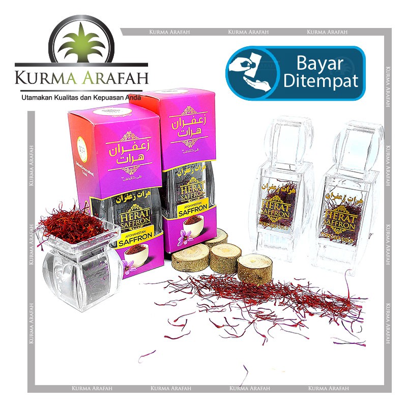 Saffron Herat 1gr Afghanistan Super Negin Premium Quality 100% Original