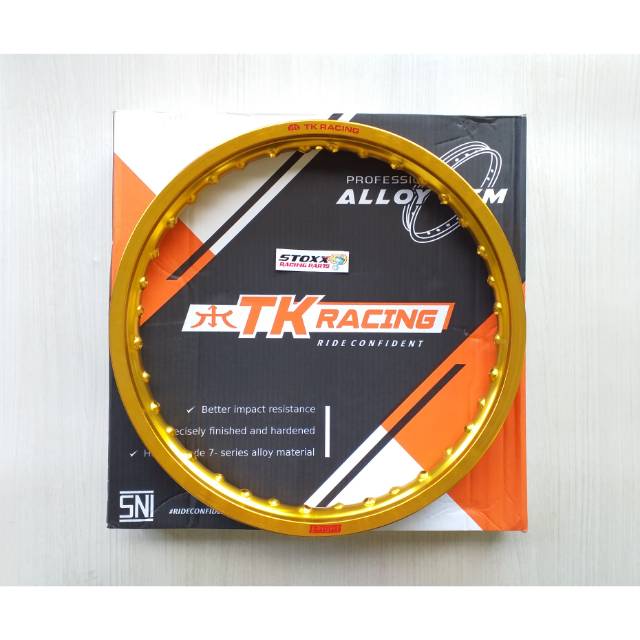 VELG 160 RING 17 TK RACING GOLD pelek