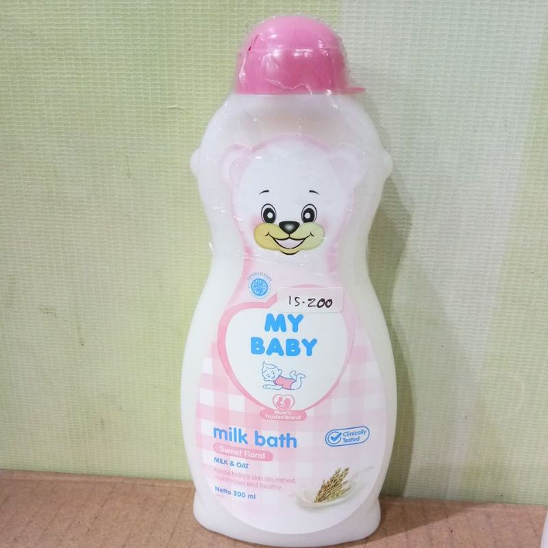 MY BABY MILK BATH SWEET FLORAL MILK&amp;OAT 100ML, 200ML