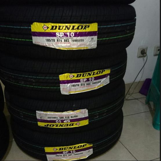 ❤️BEST SELLER✔️ - Ban Mobil Dunlop 185/70 R14 SP10 Dunlop TAHUN 2020 " 10346 "