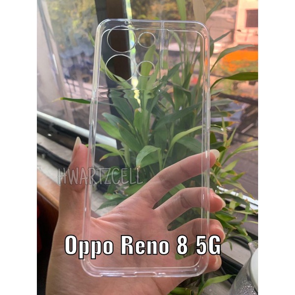 C/C- CASING OPPO RENO6 4G/5G/ RENO 5/RENO5 F/5F/RENO4 F/4F/RENO 4/Reno 4Pro Reno 8 5G Reno 8 Pro Softcase TPU Bening Tebal 2.0 HD CLEAR 6 PRO Transparan