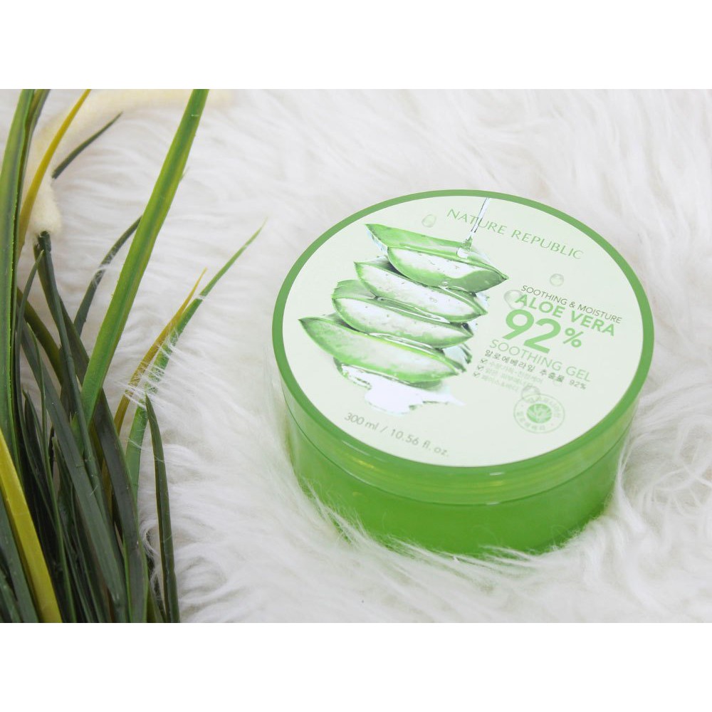 Promo Nature Republic ALoevera 92% JAMIN ORIGINAL 1000% ( Hologram )