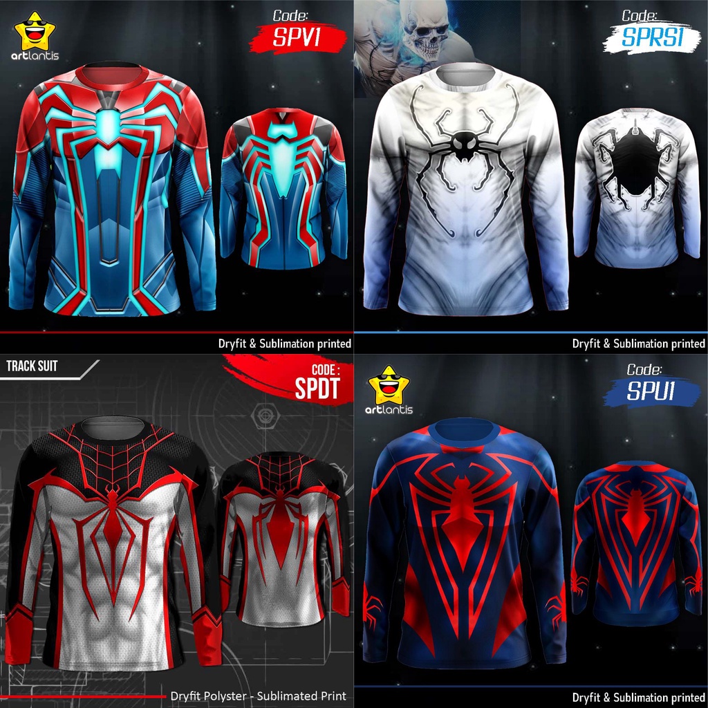 SPIDER-MAN T-SHIRT - Kaos Fullprint Dewasa Murah Berkualitas