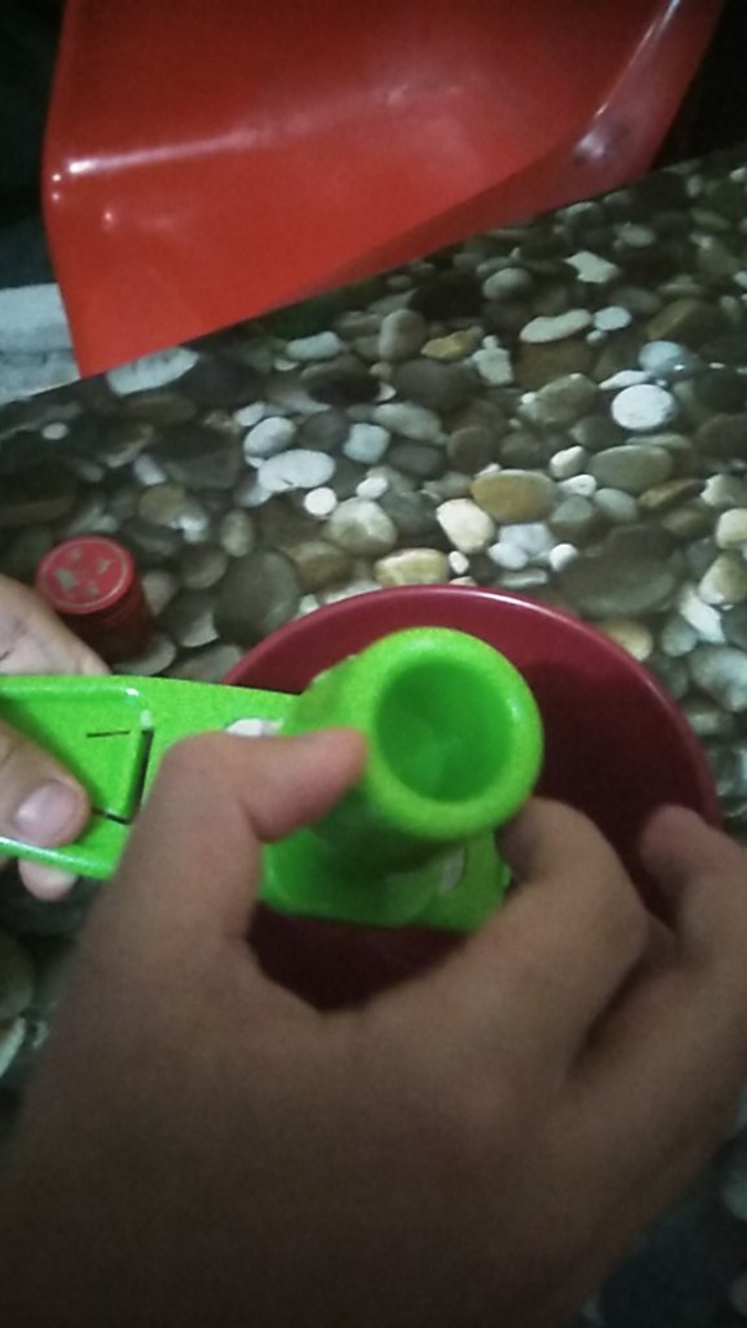 Mesin Penghancur Bawang Putih Model Tekan Untuk Aksesoris Dapur