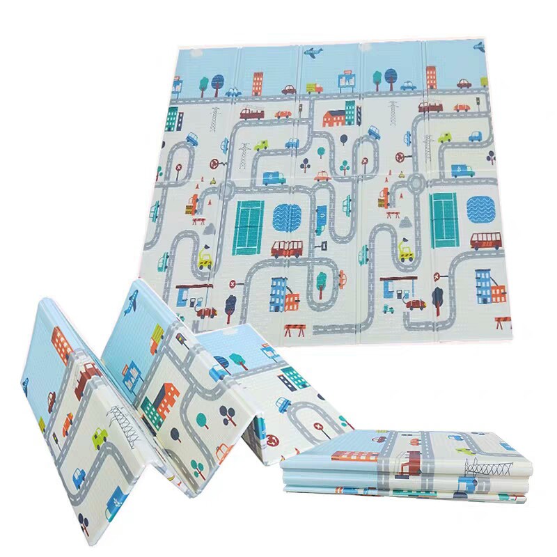 Playmat 2M×1.5M×0.8Cm Karpet Bayi Tikar Anak Play Mat Bayi