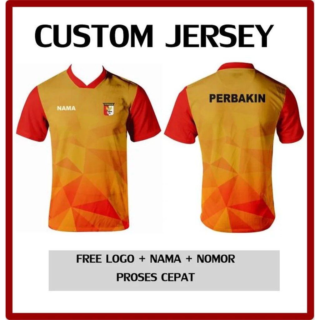 Baju Kaos Jersey Perbakin 174 Printing Custom