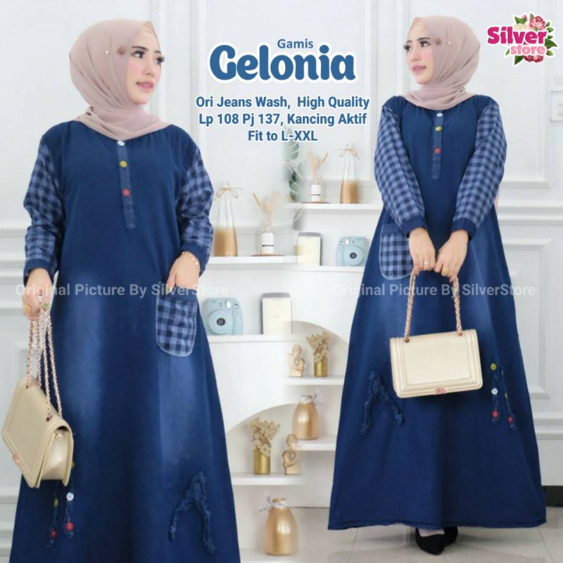 Slavina long tunik/gelonia