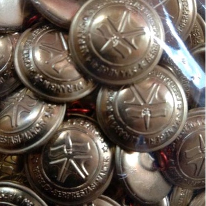 kancing almamater SMA negeri 1 merangin