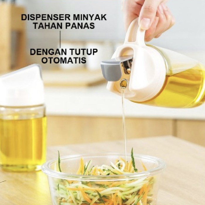 HARGA 2 BOTOL Automatic oil dispenser 600ml BUY 1 GET 1