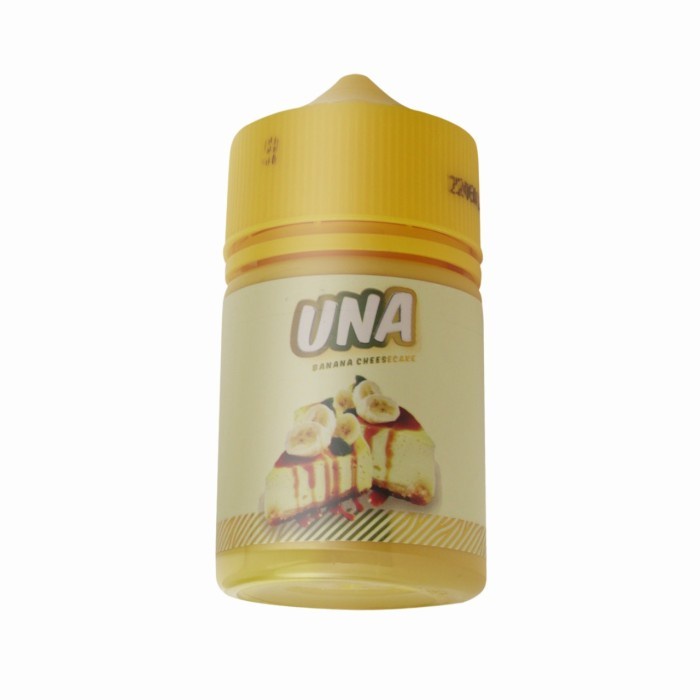 Liquid UNA Banana Cheesecake 60ML 3&amp;6&amp;9Mg by IDJ x Vaporking Berpita Cukai