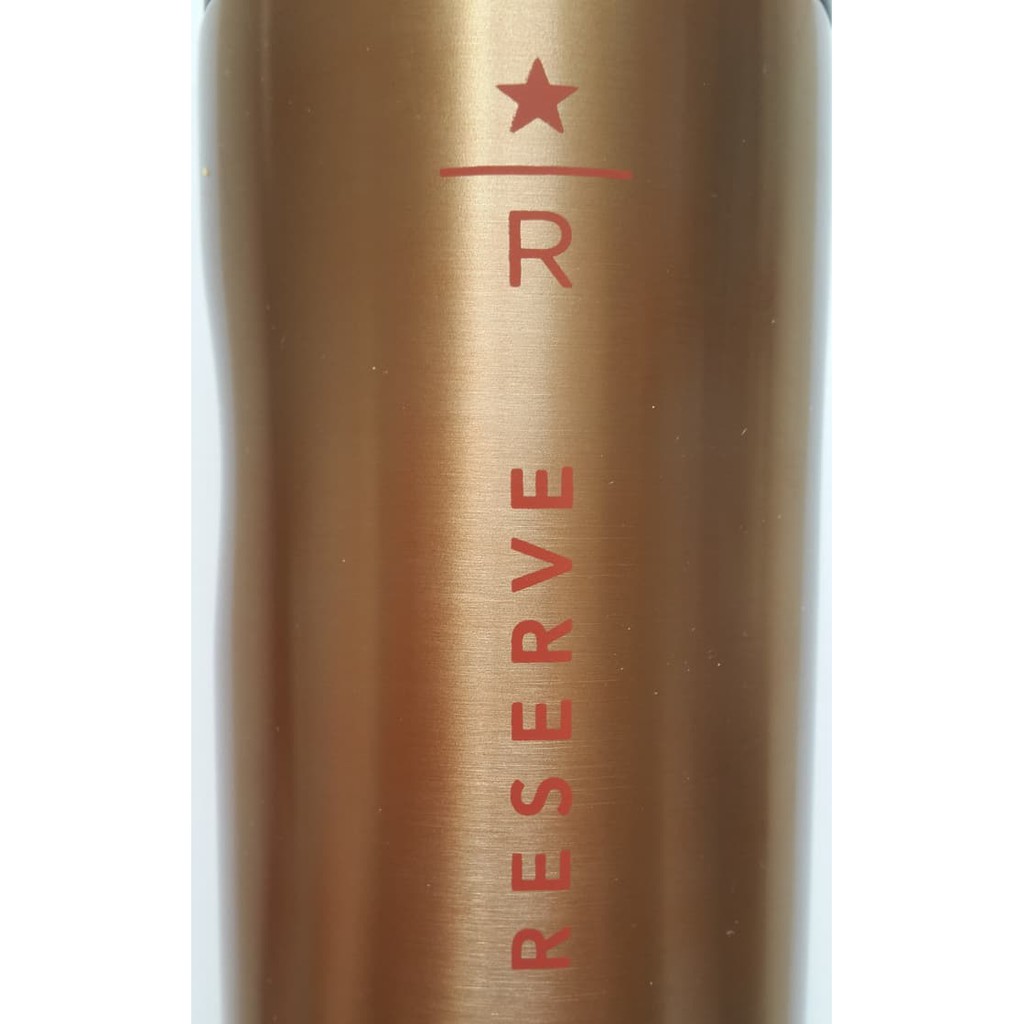 Starbucks Tumbler "Reserve" Gold