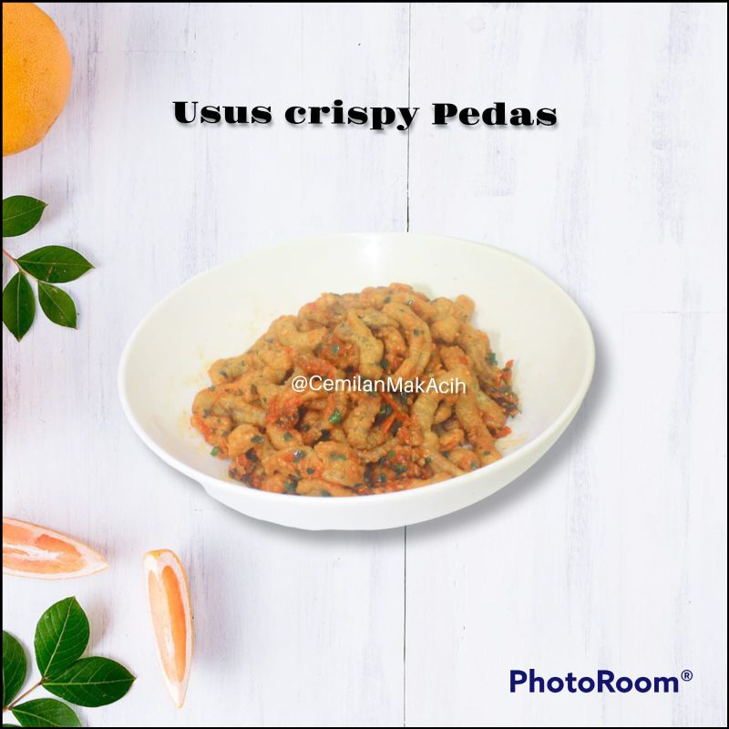 

USUS CRISPY PEDAS DAUN JERUK (130 Gram)