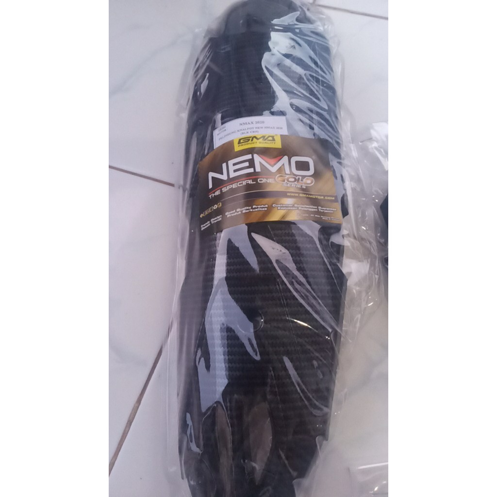 Cover Tutup Tameng Knalpot Yamaha New Nmax N max 2021 Karbon Carbon NEMO Terbaru