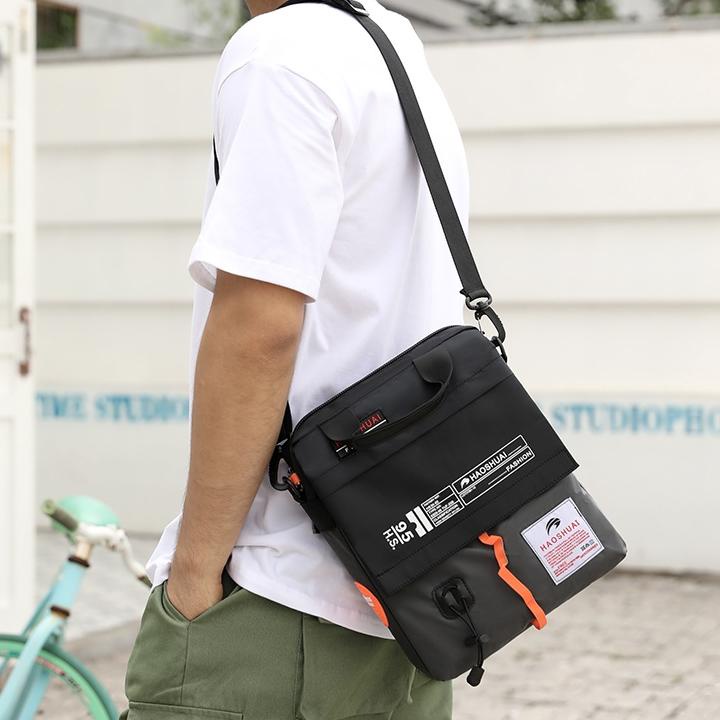 Stock New Tas Selempang Pria HAOSHUAI 202 Waistbag Pria Waterproof WATCHKITE BAEOS | TERPOPULER | VI