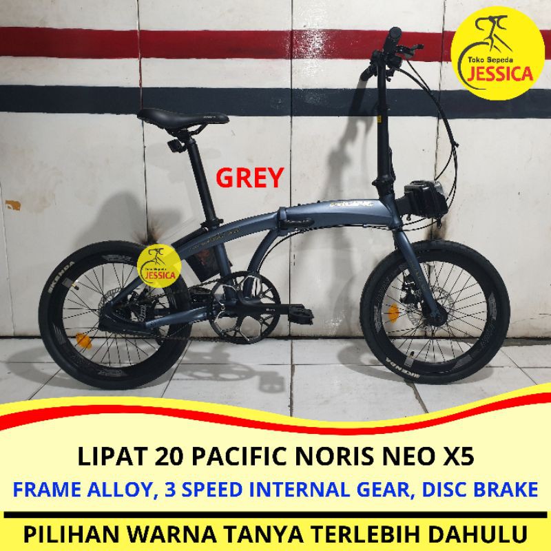Sepeda Lipat 20 Pacific Noris Neo X5