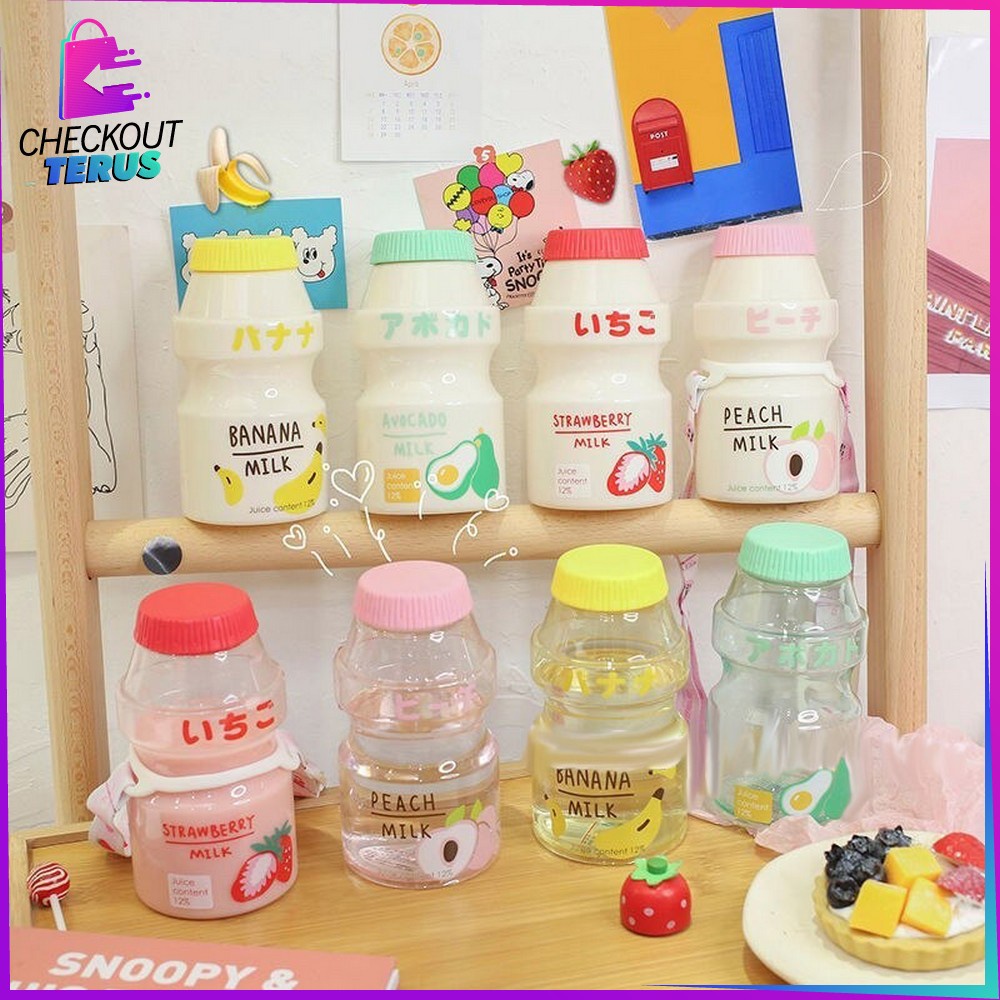 CT C306 Botol Air Minum Unik Tempat Minum Anak Fruity Botol Minum ALA KOREA Botol Minum Anak 480ml Botol Minum Anak Lucu