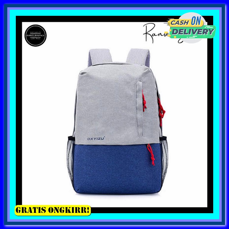 Diskon Gede2An Tas Ransel Wanita Kanvas Tie Dye Zenin Ta449B2 Backpack Remaja Korea Kekinian Cewek G