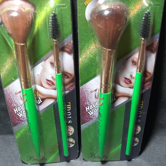 PROMO!!!BRUSH 2 IN 1(BLUSH ON DAN MASCARA)