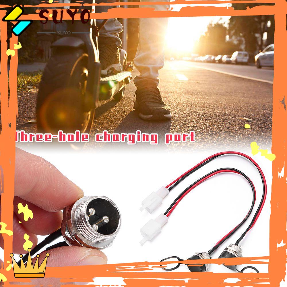 Suyo Socket Charger Skuter Elektrik KUGOO M4