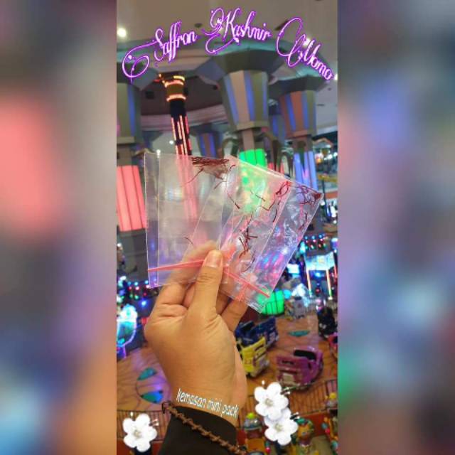 Saffron safron kashmir ori original asli momo idea momoidea