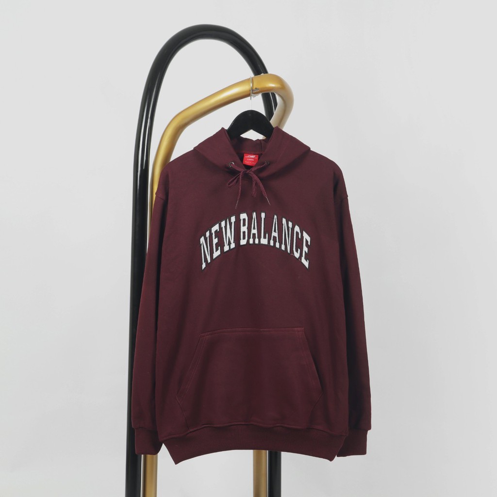 JAKET SWEATER HOODIE EMBROIDERY NB FULL TEXT LOGO UNISEX PREMIUM QUALITY