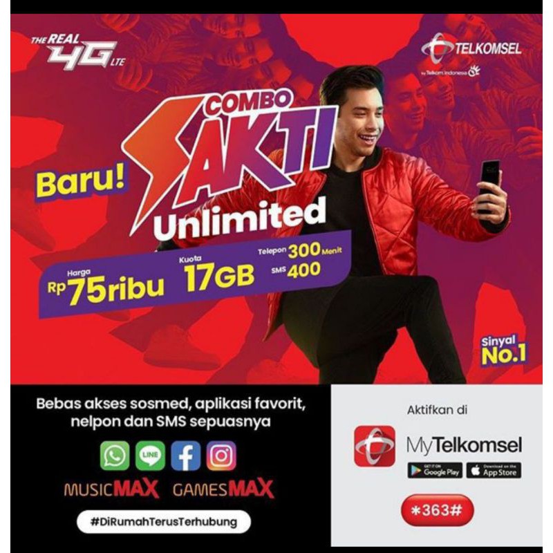 kartu sakti unlimited telkomsel