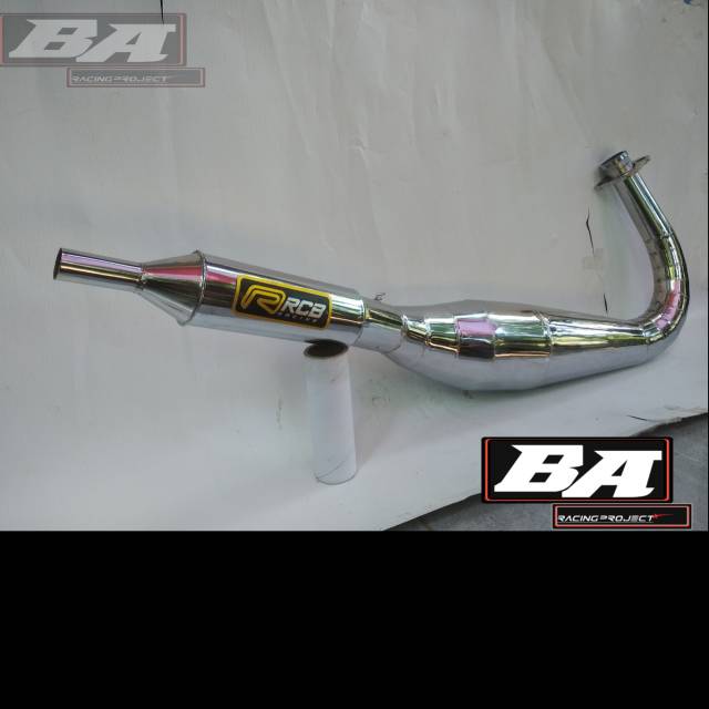 KNALPOT RX KING KOLONG CROOME RCB