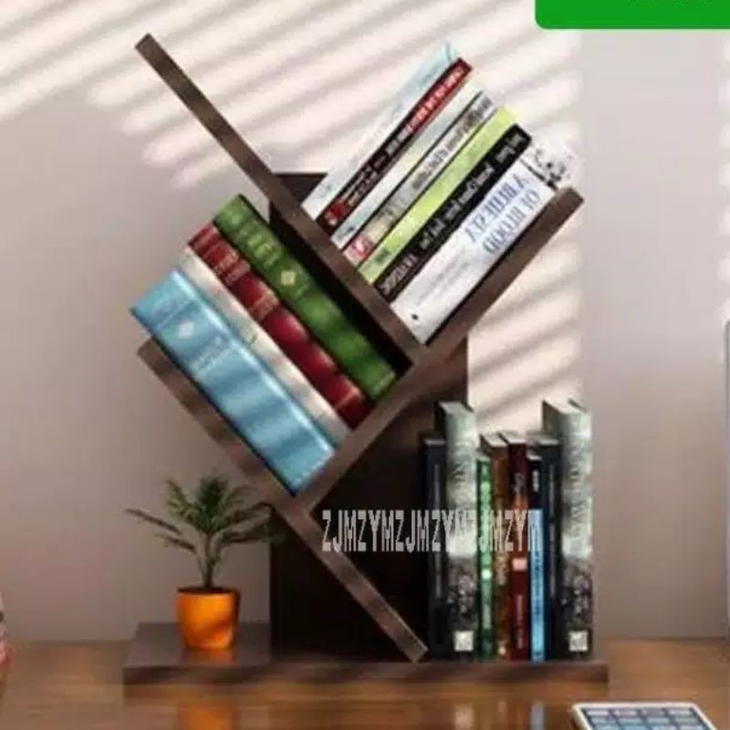 rak buku minimalis modern