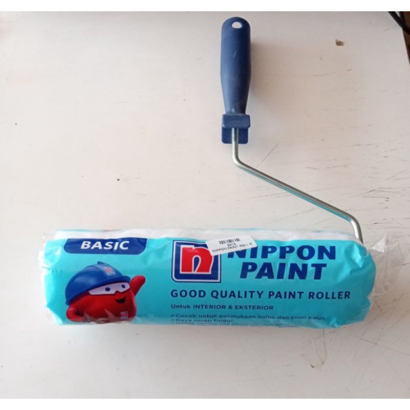 

Roll cat 9 inch Nippont Paint/Kuas Roll/Roll Cat + Gagang