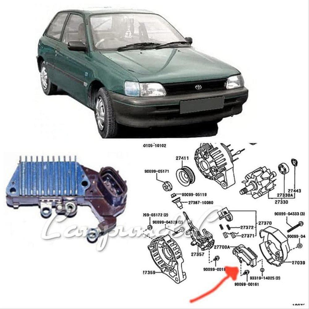 Ic Alternator Toyota Starlet Kapsul 19911995