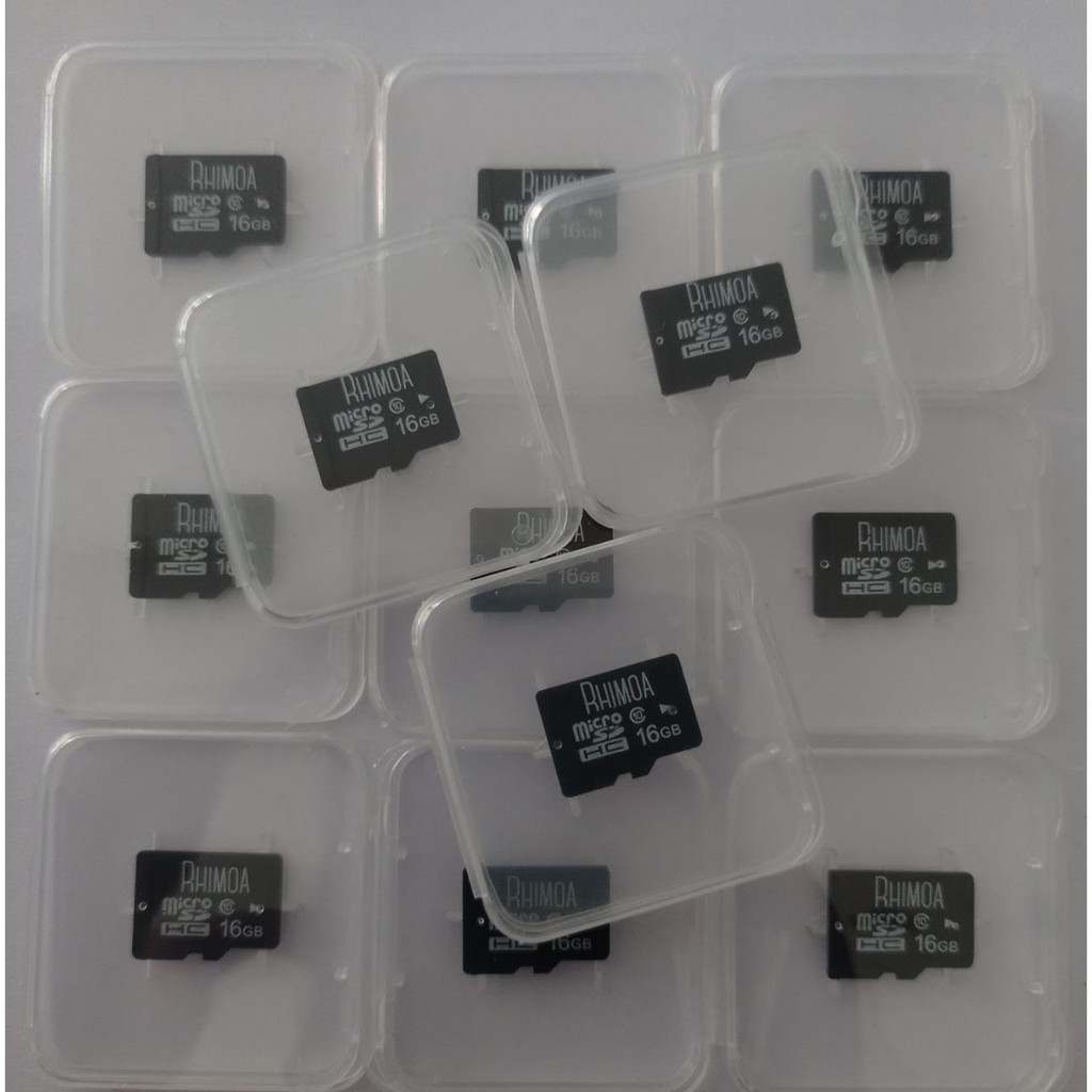 Memory Card/MicroSD MMC Merk Rhimoa - Robot 16GB - ORIGINAL