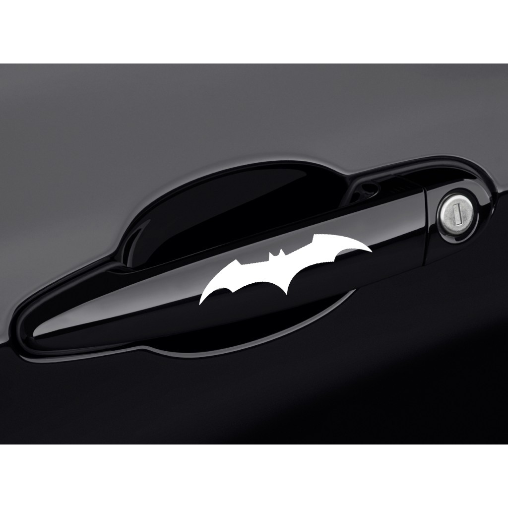 Stiker Handle Pintu Mobil Super Hero Batman Car Handle Sticker Decal 2