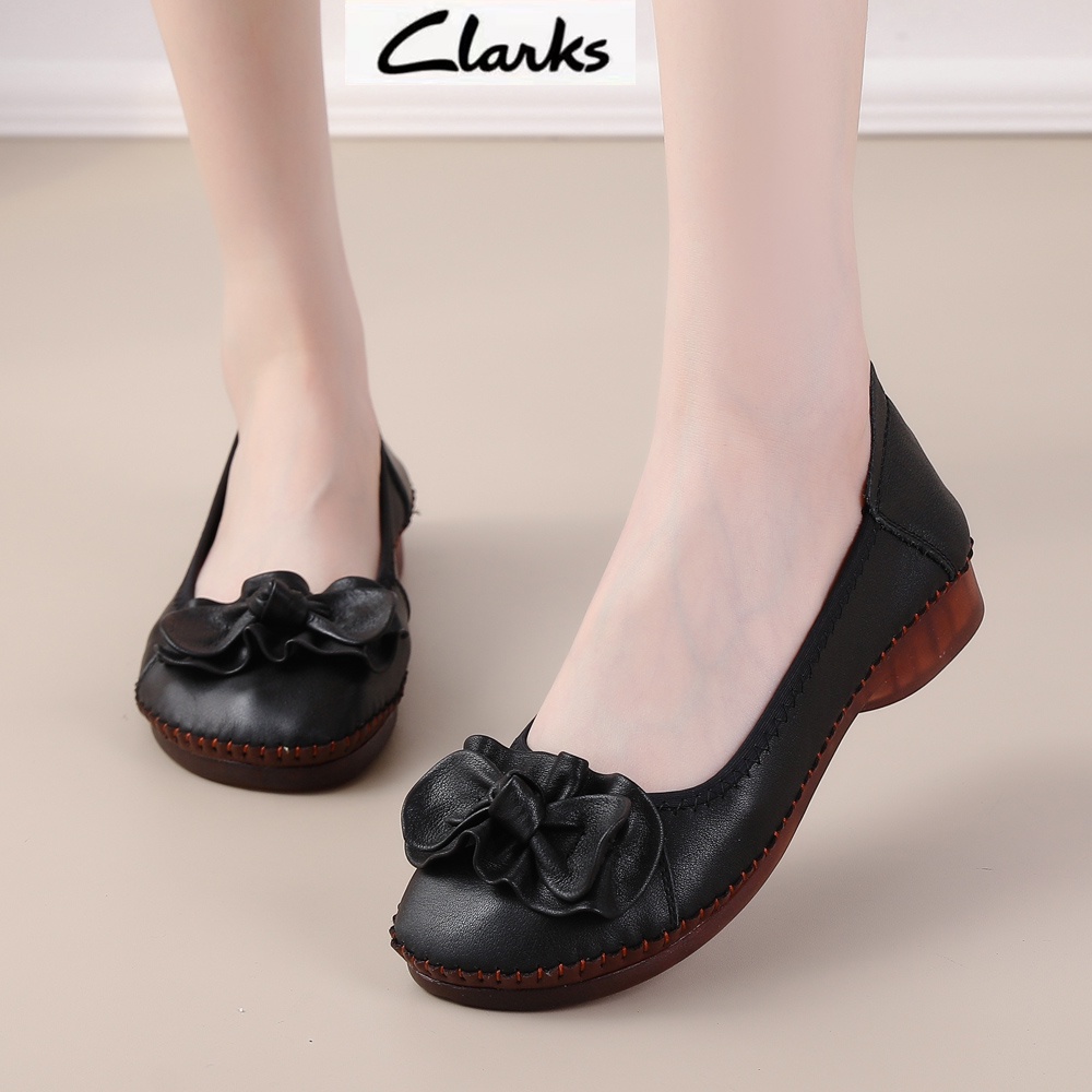 Clarks Sepatu new pita woman   clarks flat wanita kulit asli Sepatu Wanita  melati