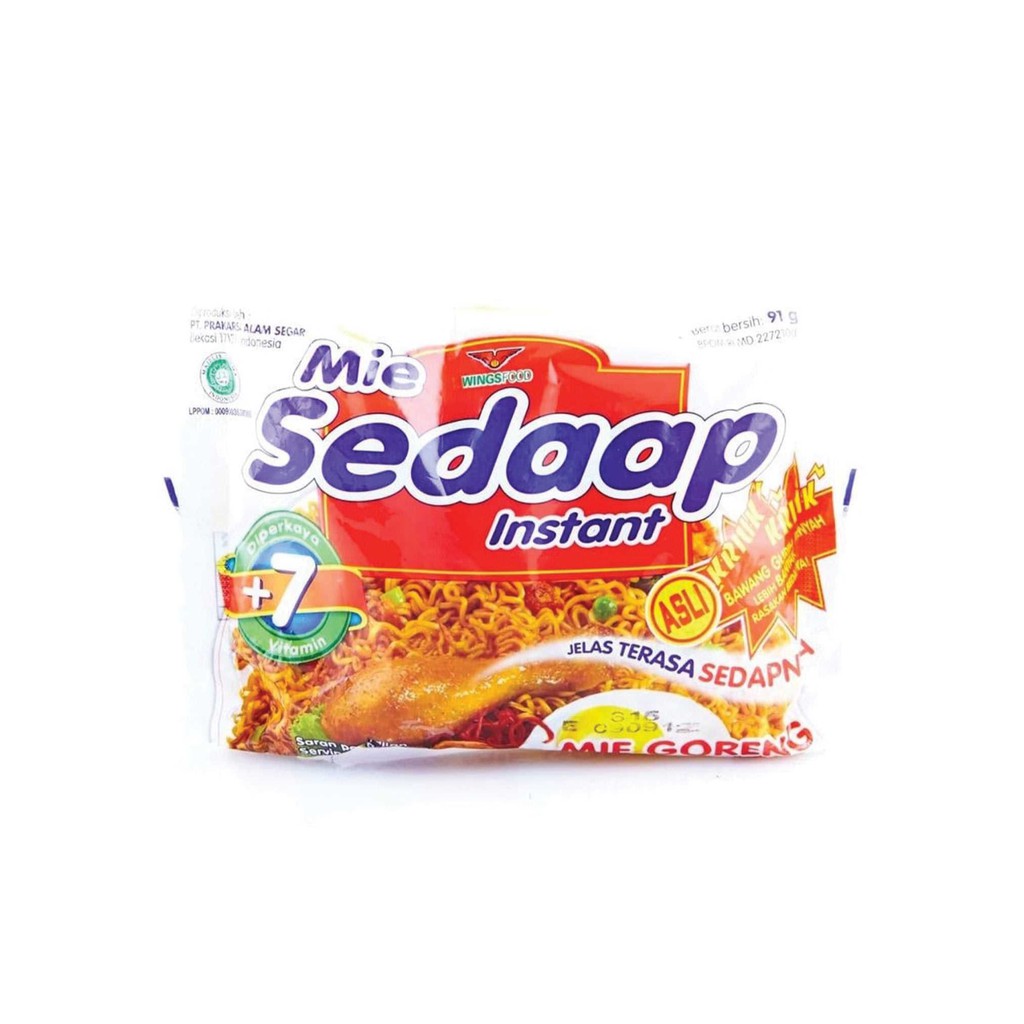 Sedaap Mie Goreng 90 Gram Makanan Instan Mie-1
