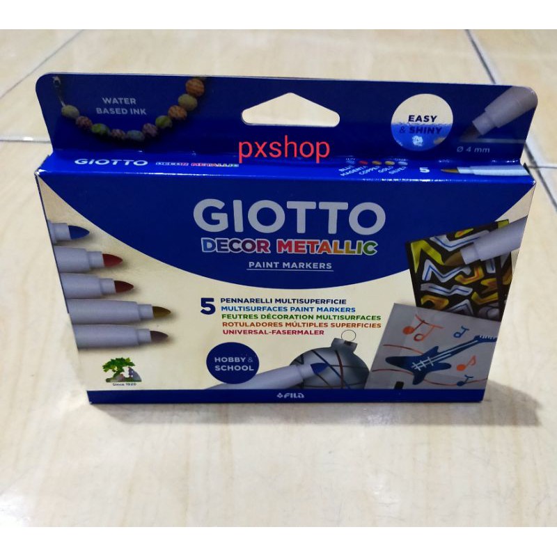 

Giotto Decor Metallic 5 Colors