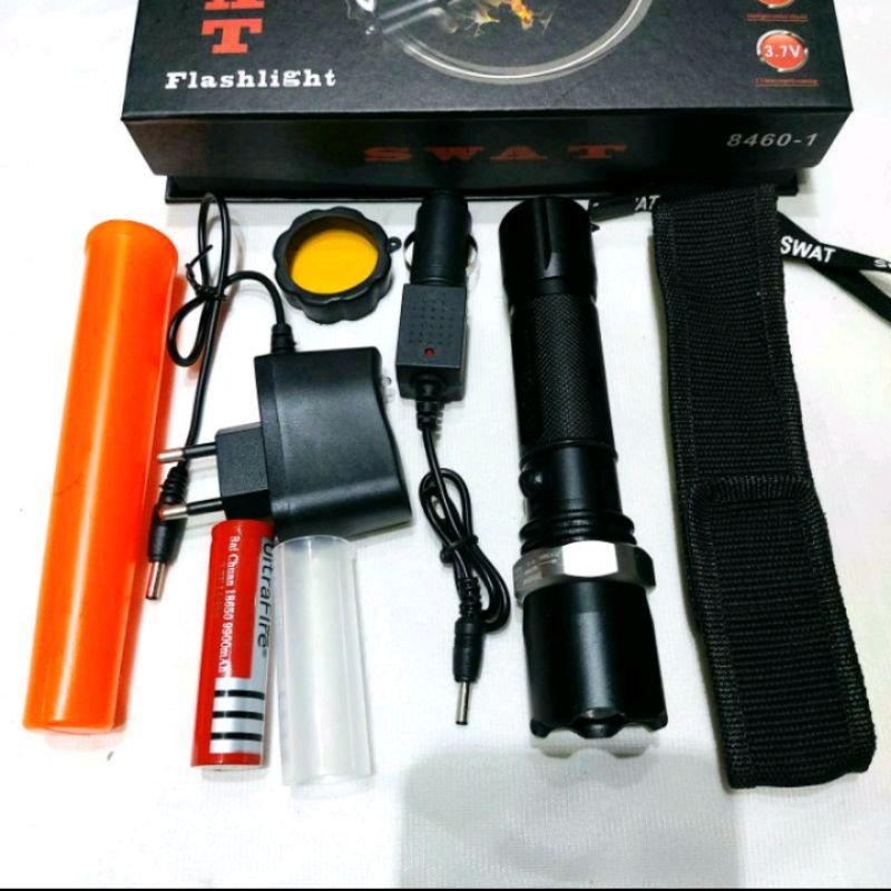 SENTER POLICE SUPER TERANG/SENTER JARAK JAUH