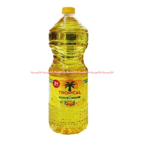 Tropical Minyak Goreng 2L Minyak Goreng 2x Penyaringan Kelapa Sawit 2 Litter Tropikal Cooking Oil