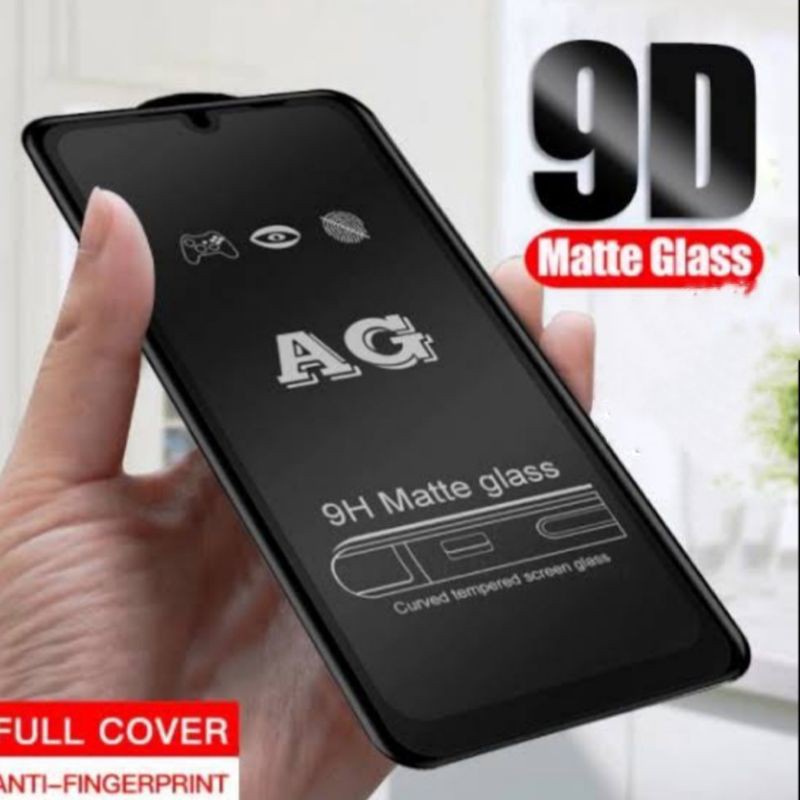 3IN1 TEMPERED GLASS AG MATTE INFINIX NOTE 12 VIP NOTE 12 NOTE 12i 2022 TG LAYAR ANTI GLARE KACA FULL LAYAR