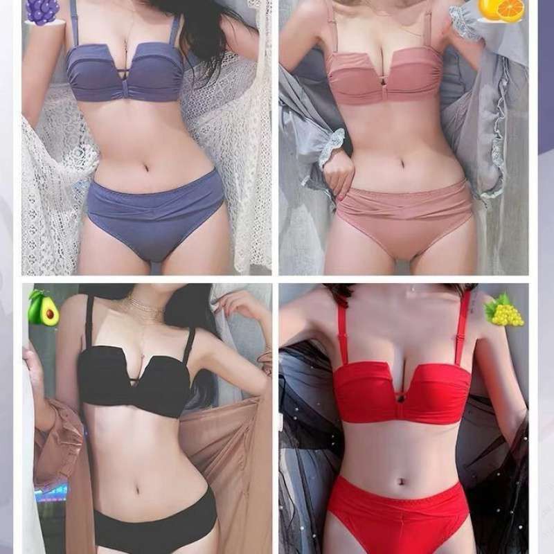 GO! BR439 Bra BH Wanita Model Tanpa Kawat Dengan Bahan Halus Hiasan Renda Sexy COD